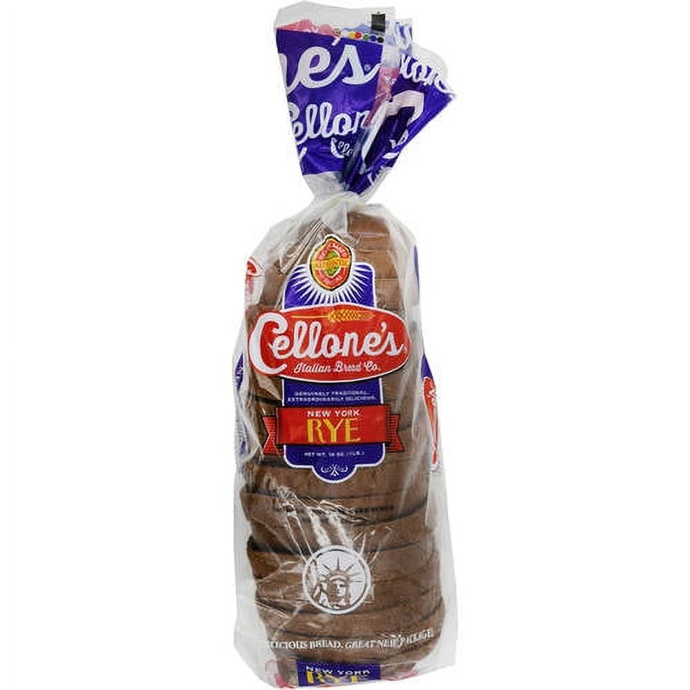 Cellone's New York Rye Bread, 16 Ct