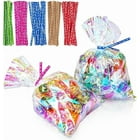 Wilton Treat Bags, Clear, 50 Ct For Cake Pops, Cookies, Brownies, And Other Tasty Gifts Or Goodie Bags