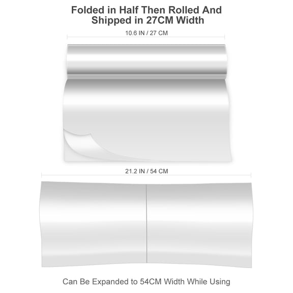 WRISTBIQUE Heavy Duty Clear Cellophane Wrap Roll for Baskets Holiday Season Protection