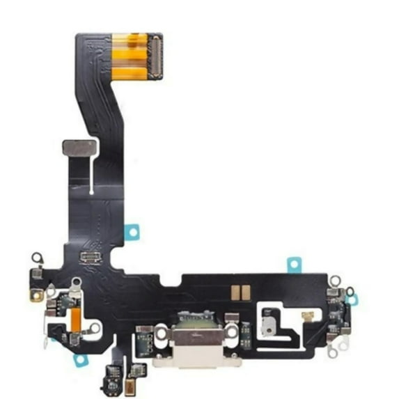 Cellphone Charging Port Dock for Phone 12/12pro Black Color Charging Port Replacement Part