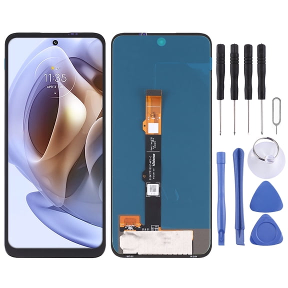 Cellphone Repair Parts AMOLED Material LCD Screen and Digitizer Full Assembly For Motorola Moto G42