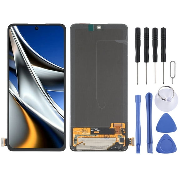 Cellphone Repair Parts AMOLED Material Original LCD Screen and Digitizer Full Assembly for Xiaomi Poco X4 Pro 5G