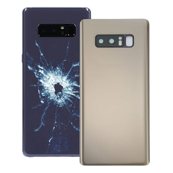 Cellphone Repair Parts For Galaxy Note 8 Back Cover with Camera Lens Cover