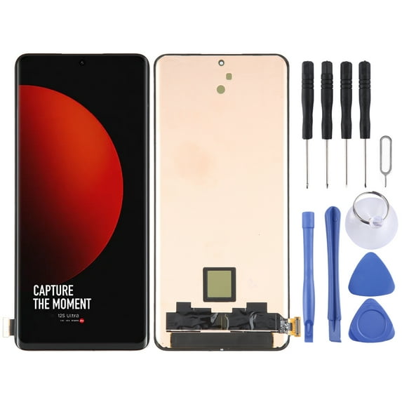 Cellphone Repair Parts For Xiaomi Mi 12s Ultra LTPO AMOLED Material Original LCD Screen and Digitizer Full Assembly