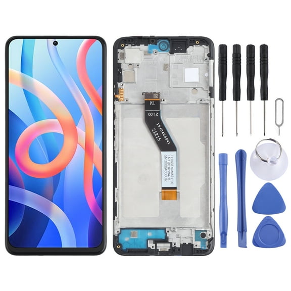 Cellphone Repair Parts IPS Material Original LCD Screen and Digitizer Full Assembly With Frame for Xiaomi Redmi Note 11 /