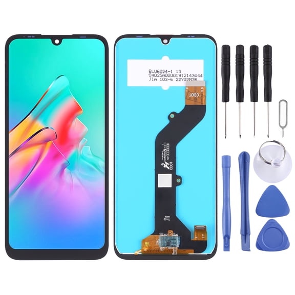 Cellphone Repair Parts LCD Screen and Digitizer Full Assembly for Infinix Smart HD 2021 X612B, X612
