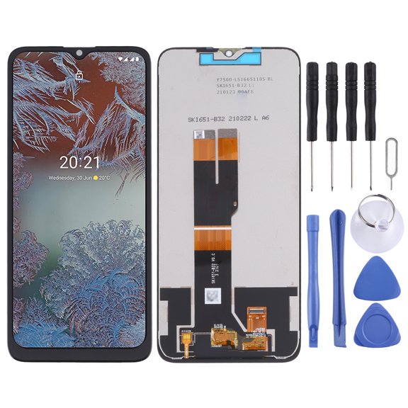 Cellphone Repair Parts  LCD Screen and Digitizer Full Assembly for Nokia G10 / G20(Black)
