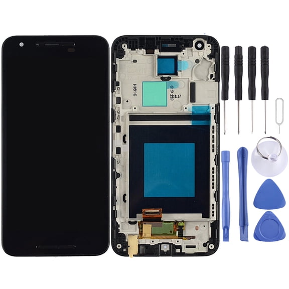Cellphone Repair Parts LCD Screen and Digitizer Full Assembly with Frame for LG Nexus 5X H791 H790(Black)