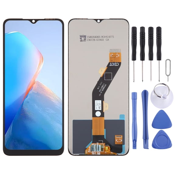 Cellphone Repair Parts OEM LCD Screen For Infinix Smart 7 HD X6516 with Digitizer Full Assembly For Infinix Smart 7 HD X6516