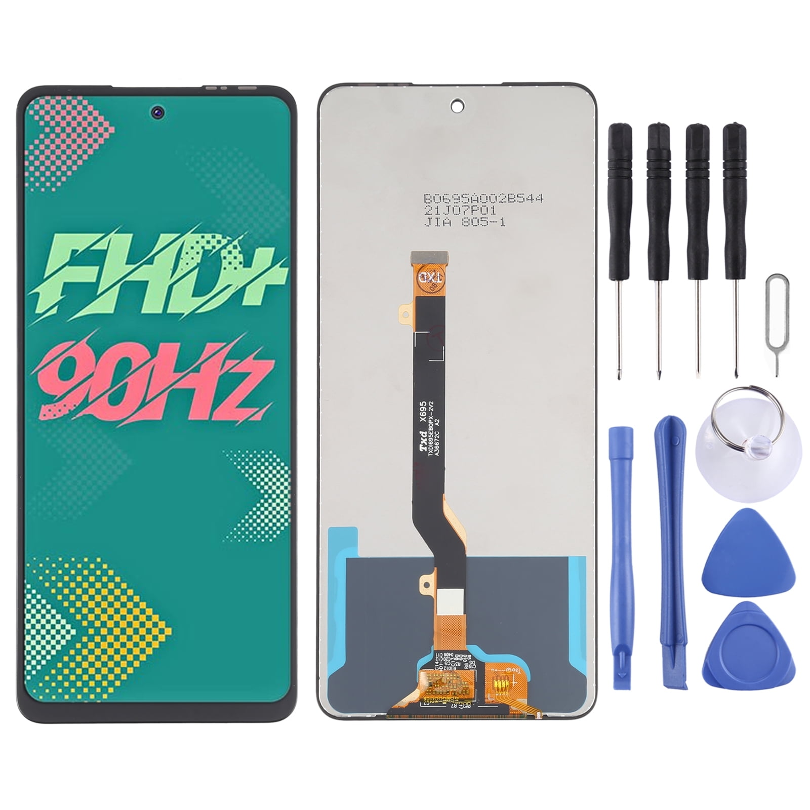 Cellphone Repair Parts OEM LCD Screen for Infinix Hot 11s NFC with Digitizer Full Assembly