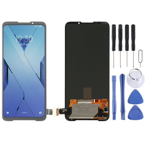 Cellphone Repair Parts Original AMOLED Material LCD Screen and Digitizer Full Assembly for Xiaomi Black Shark 3S