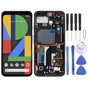 Cellphone Repair Parts Original LCD Screen for Google Pixel 4 Digitizer Full Assembly with Frame Black