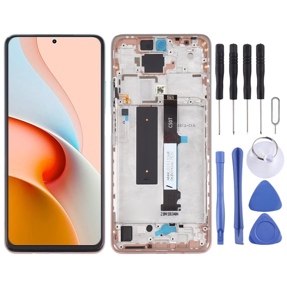 Cellphone Repair Parts Original LCD Screen for Xiaomi Redmi Note 9 Pro 5G / Mi 10T Lite 5G M2007J17C M2007J17G Digitizer