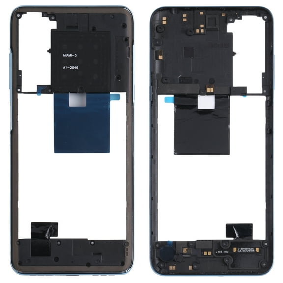 Cellphone Repair Parts Original Middle Frame Bezel Plate for TCL 20L / 20 Lite T774H, T774B