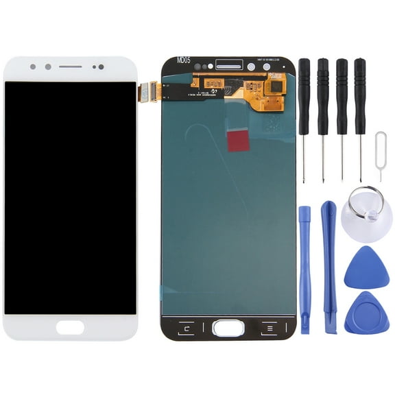 Cellphone Repair Parts Original OLED LCD Screen For Vivo X9/X9s with Digitizer Full Assembly (White)