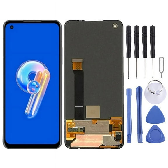 Cellphone Repair Parts Super AMOLED LCD Screen For Asus Zenfone 9 AI2202-1A006EU AI2202 With Digitizer Full