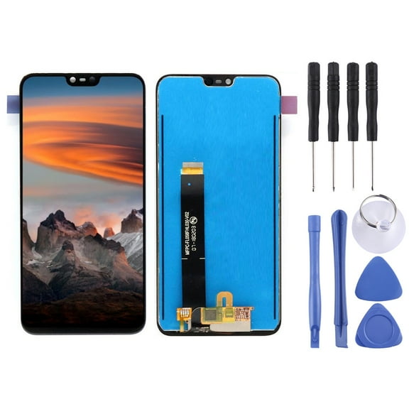Cellphone Repair Parts TFT LCD Screen for Nokia X6 (2018)TA-1099 / Nokia 6.1 Plus with Digitizer Full Assembly (Black)