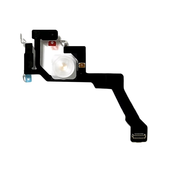 Cellphone Spare Flash Light Flex Cable Replacement for iPhone 14pro OEM Part, Black Color for Repairing Flash Issues