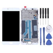 Cellphone Spare Parts For OPPO R9 LCD Screen TFT+ Touch Panel with FrameWhite