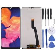 Cellphone Spare Parts LCD Screen and Digitizer Full Assembly for Samsung Galaxy A10 A105GBlack