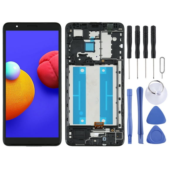 Cellphone Spare Parts OEM LCD Screen for Samsung Galaxy A01 Core SM-A013 Digitizer Full Assembly With Frame