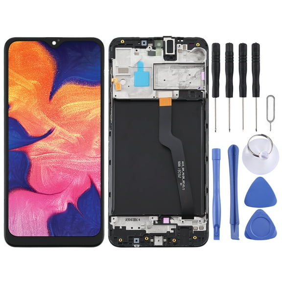 Cellphone Spare Parts  OEM LCD Screen for Samsung Galaxy A10 / SM-A105F (Single Card Version) Digitizer Full Assembly