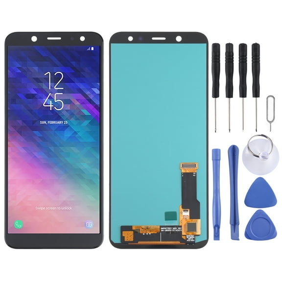 Cellphone Spare Parts OLED LCD Screen for Samsung Galaxy A6 (2018) SM-A600 With Digitizer Full Assembly