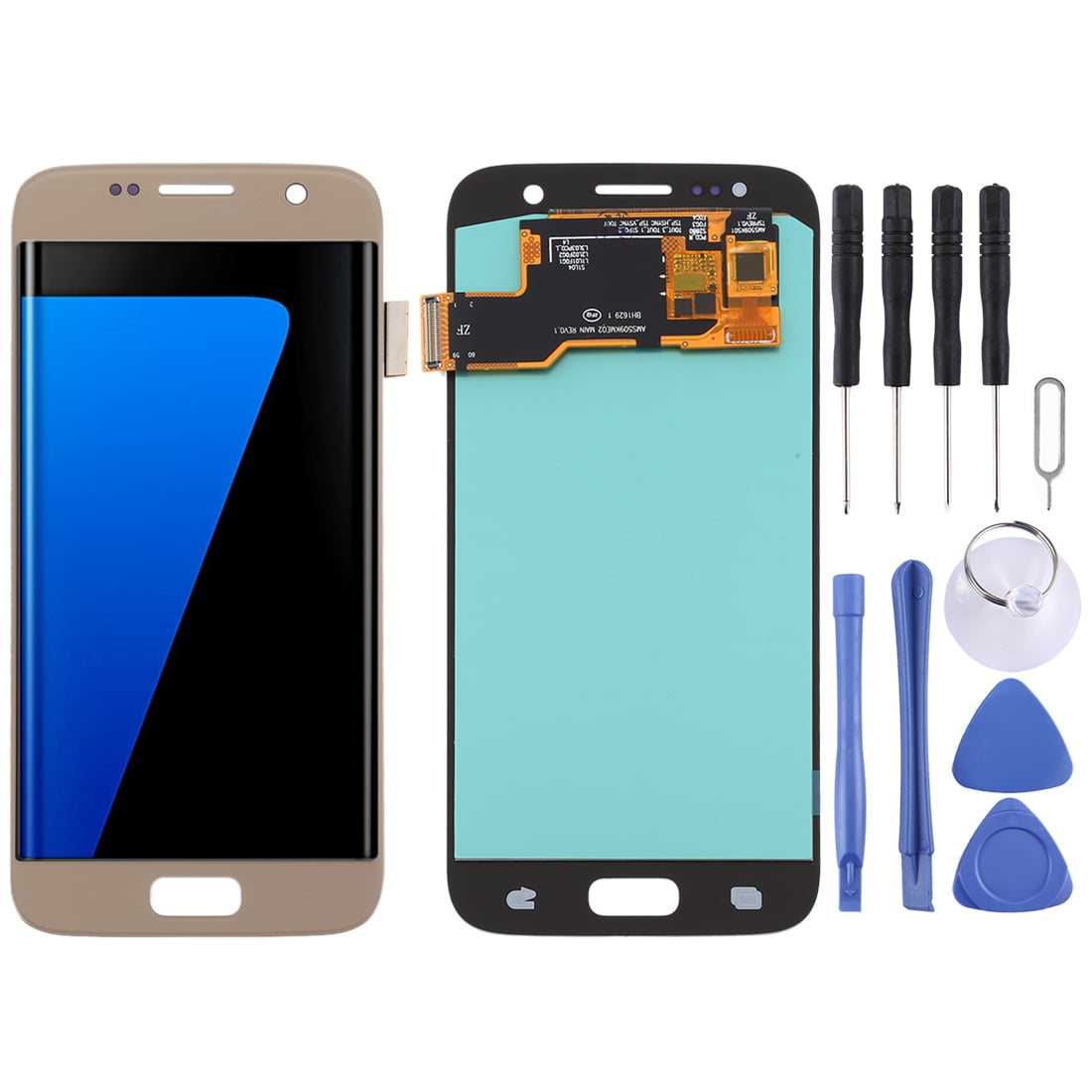 Cellphone Spare Parts OLED LCD Screen for Samsung Galaxy S7 with Digitizer Full Assembly