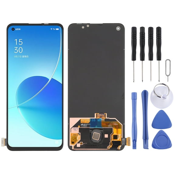 Cellphone Spare Parts Original LCD Screen and Digitizer Full Assembly for OPPO Reno6 5G PEQM00 CPH2251