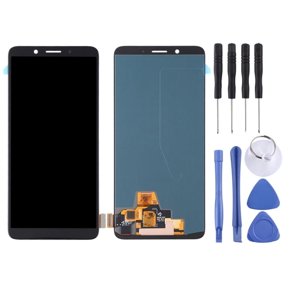 Cellphone Spare Parts Original LCD Screen for OPPO R11s with Digitizer Full Assembly(Black)