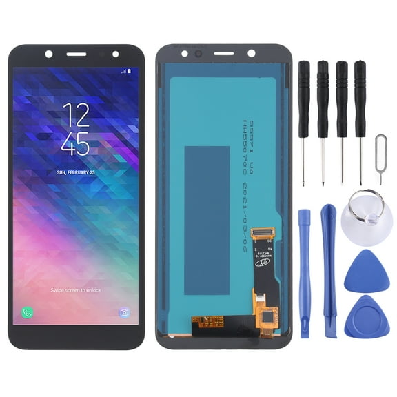 Cellphone Spare Parts TFT LCD Screen for Galaxy A6 A600F with Digitizer Full Assembly