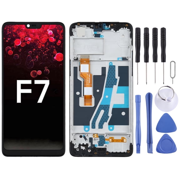 Cellphone Spare Parts TFT LCD Screen for OPPO A3 / F7 PADM00 CPH1837 PADT00 CPH1819 CPH1821 Digitizer Full Assembly With