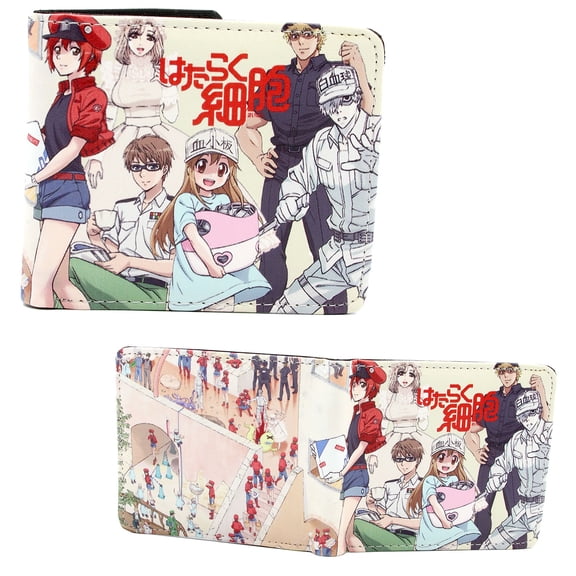Cells Macrophage Platelet - Cells at Work! 4x5" Bi-Fold Wallet