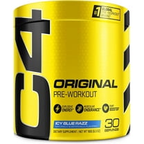 C4 Original Pre-Workout Powder, Icy Blue Razz, 30 Servings