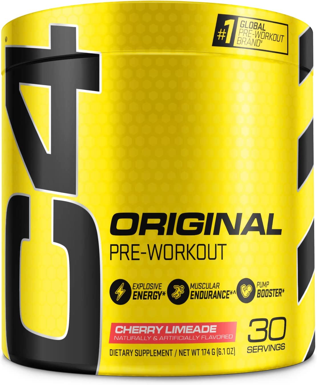 Cellucor | C4 Original Preworkout Powder | Cherry Limeade | Energy & Endurance | Creatine | 30 Servings - image 1 of 8