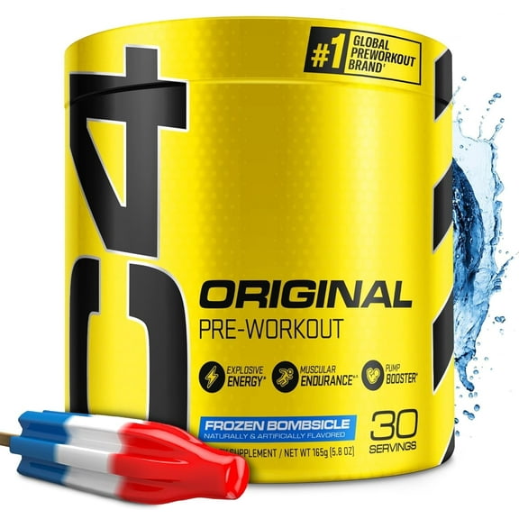 C4 Original Pre-Workout Powder, Frozen Bombsicle, 30 Servings