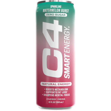 C4 Smart Energy, Sparkling Watermelon Burst, 12oz, Single Can