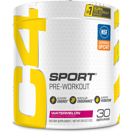 Cellucor | C4 Sport Preworkout Powder | Watermelon | Energy & Endurance | Creatine | NSF Certified | 30 Servings