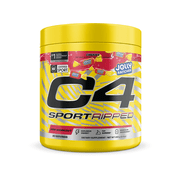 C4 Sport Ripped Pre-Workout Powder, Jolly Rancher Cherry, 20 Servings