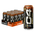 thumbnail image 1 of C4 Ultimate Energy Drink, WWE Nectarine Guava Knockout Flavor, Zero Sugar, Carbonated, 16 oz can (12 Pack), 1 of 6