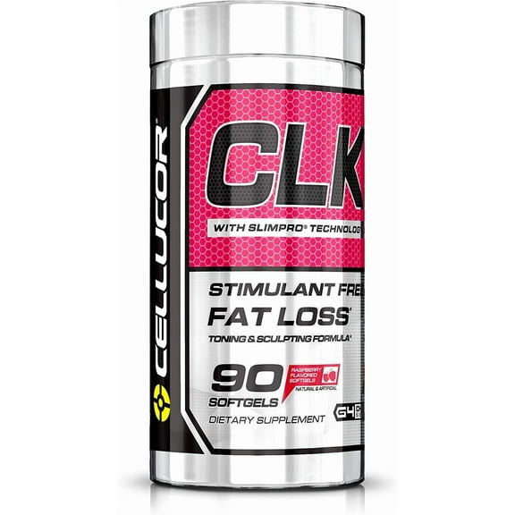 Cellucor CLK - CLA, Conjugated Linoleic Acid, Raspberry Ketones, L-Carnitine, 90 Softgels