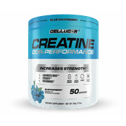 Cellucor Cor-Performance Creatine Powder, Blue Raspberry Flavor, 50 Servings