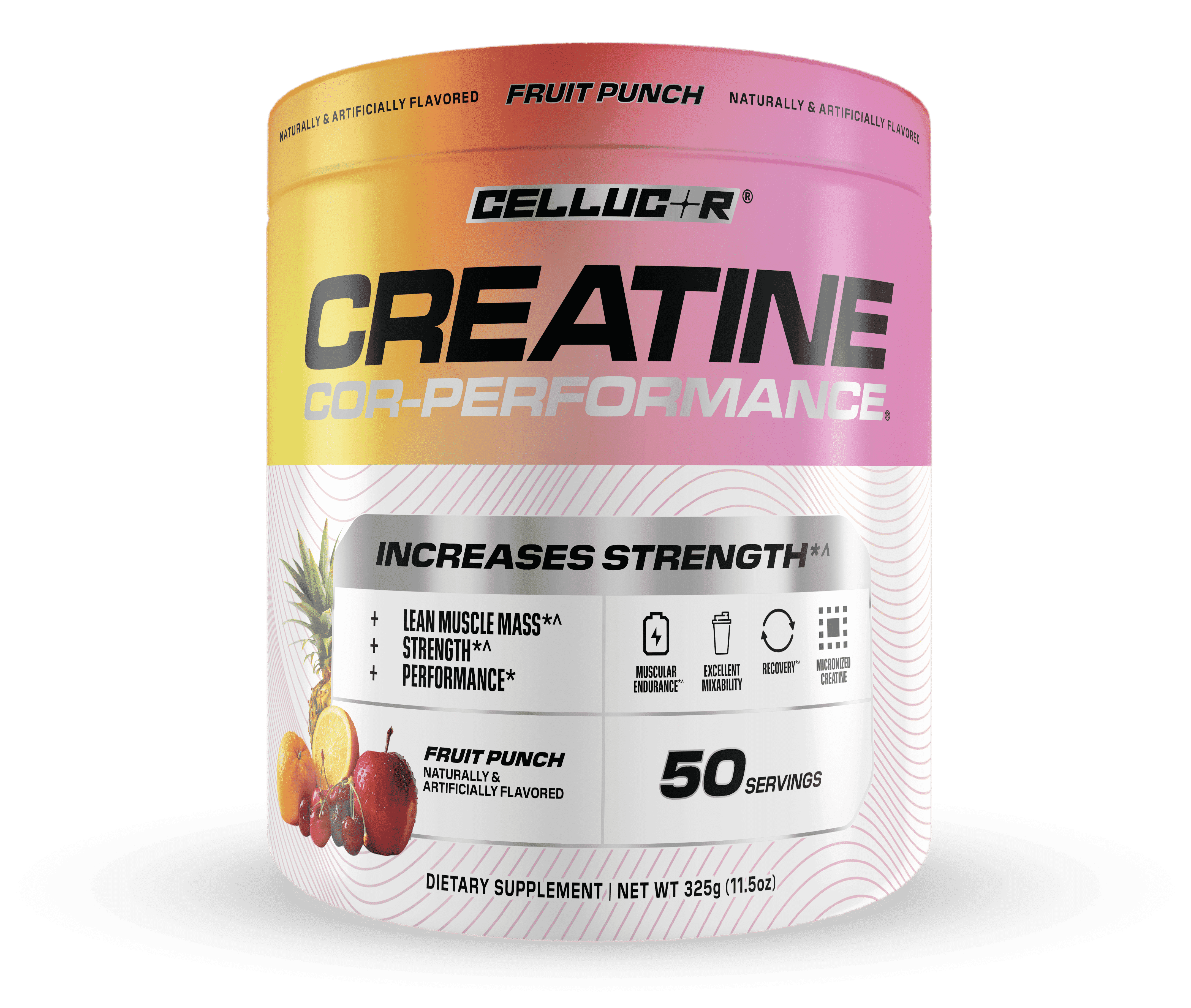 Cellucor Cor-Performance Creatine Powder, Fruit Punch Flavor, 50 ...