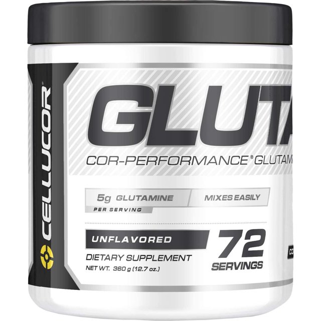 Cellucor Glutamine Powder, Post Workout Recovery Supplement, Cor