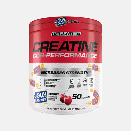 Cellucor Cor-Performance Creatine Powder, Jolly Rancher Cherry Flavor, 50 Servings