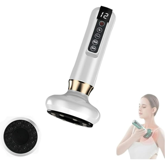 Celluglow Smooth Skin Massager - 12 Level Adjustable Cellulite Massage Tool with Lymphatic Drainage, Waist Massager for Neck, Shoulders, Back, Arms, Waist, HIPS, Legs, and Abdomen