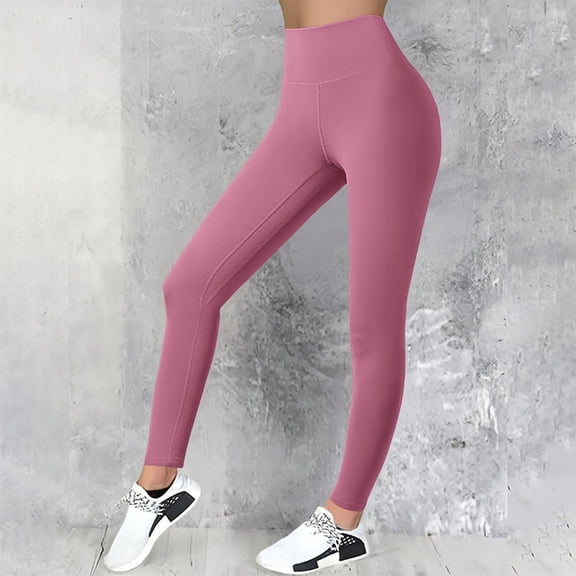 Cellulite 3D Leggings for Women Scrunch Butt Lifting Leggings Butt Lift Booty Workout Tights Pants for Workout Running Athletic Tummy Shaping Pants Fitness Sport Pants Resistance Band Pink XL