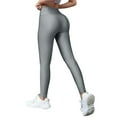 thumbnail image 1 of Cellulite Compression 3D Leggings Push Up Yoga Pants Scrunch Butt Compression Legging 3D Gym Leggings for Women No Curling Lift Pants Tummy Control Compression Pants High Waisted Leggings Silver L, 1 of 7