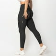thumbnail image 1 of Cellulite Compression 3D Leggings Scrunch Butt Lifting Leggings High Waisted Pants for Workout Running Athletic Butt Lift Booty Workout Tights Anti Cellulite Leggings Workout Yoga Pants Black S, 1 of 9