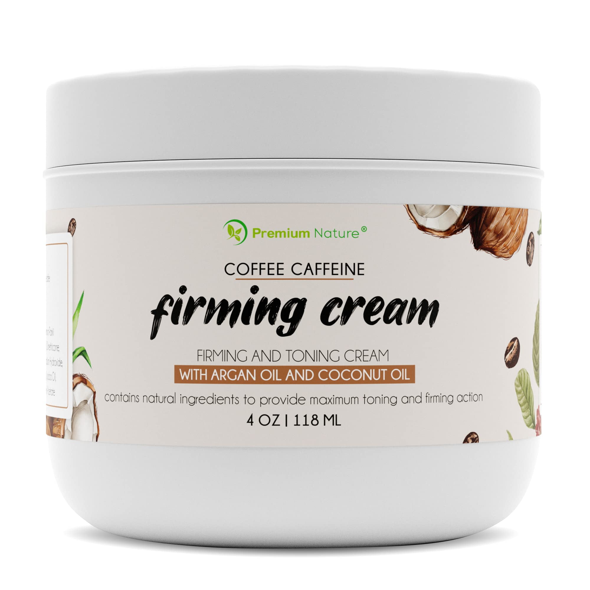 Cellulite Cream Firming Toning Coffee Caffeine Cream 4 oz Anti